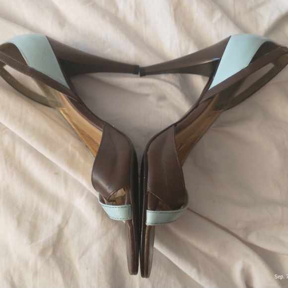 BCBG Girls Open Toe Heels - Picture 2 of 6